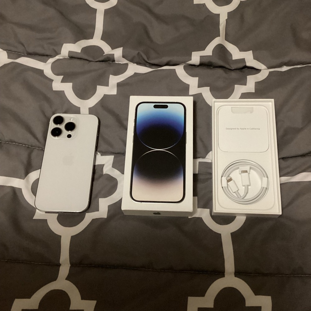 Apple iPhone 14 Pro Silver 128 GB Unlocked